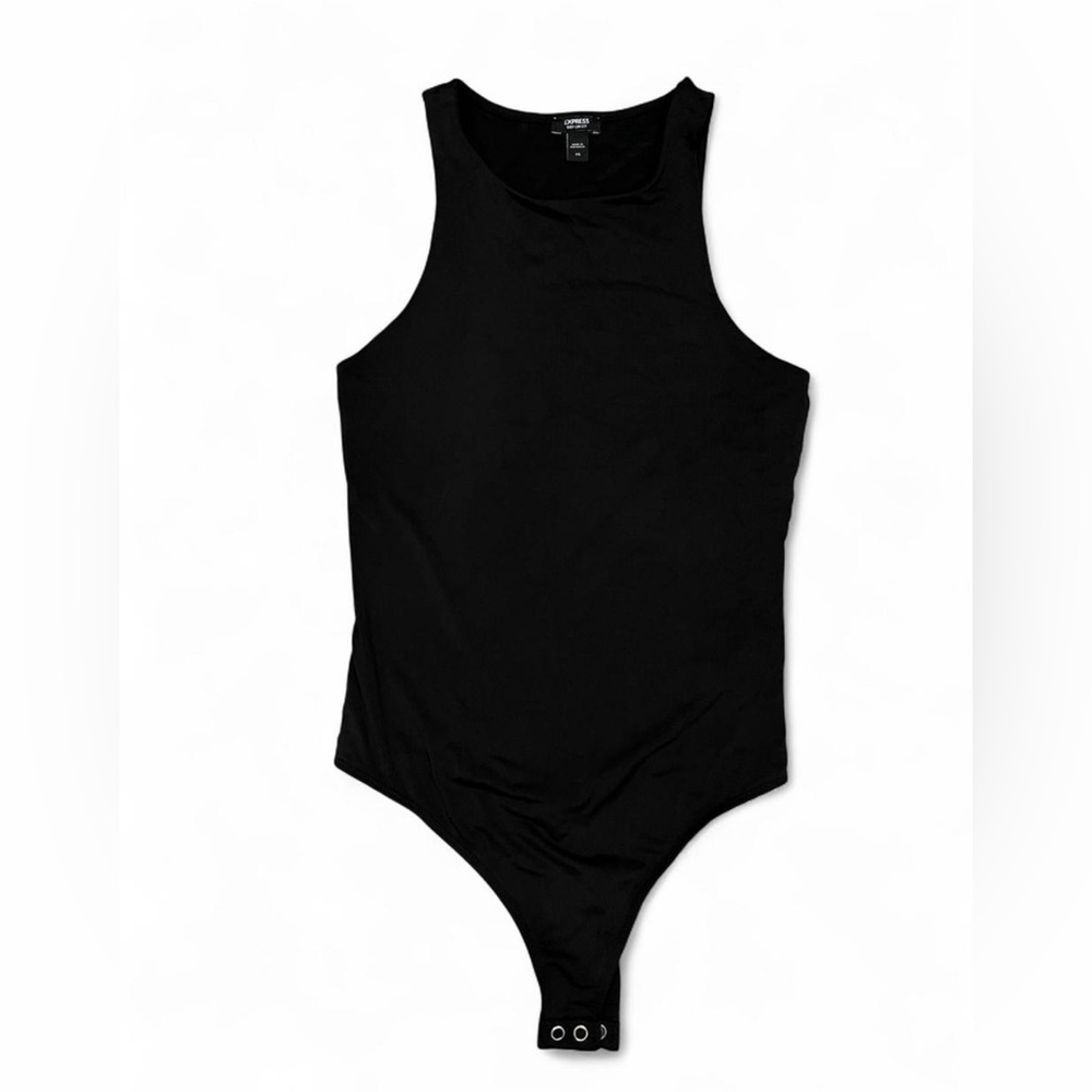 Express Black Tank Bodysuit